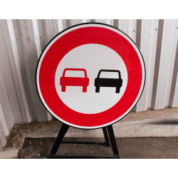 Panneau prescription temporaire BK3 | Chantiers et travaux WPSignalisation | Panneau BK3