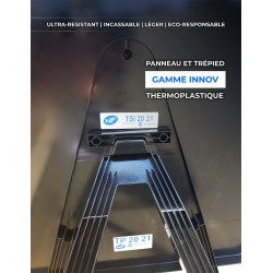 Panneau de changement de chaussée ou de trajectoire | Panneau KD9 ex1 par WP Signalisation