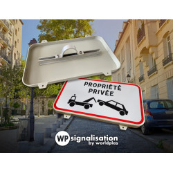 Collier Rond 76 diamètres pour panneaux de signalisation de WPSignalisation |