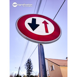 Panneau B15 I Panneau sens inverse | Cédez le passage à la circulation I WP Signalisation