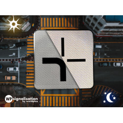 Panonceau schéma M7 pour intersections et priorités complexes | WP Signalisation