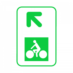 Panneau de pré signalisation courante des carrefours sans indication Dv43d l WP Signalisation