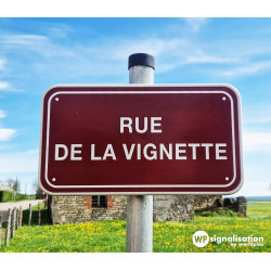 Panneau de rue E60 (en résine thermoplastique) I WP Signalisation