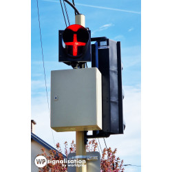 Croix grecque pour feux tricolores l WP Signalisation