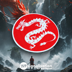 Panneau personnalisé Dragon l WP Signalisation