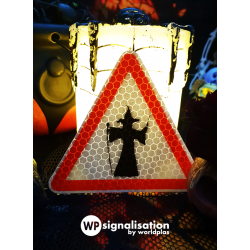 Panneau Personnalisé pour Halloween l WP Signalisation