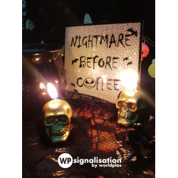 Panneau Personnalisé pour Halloween l WP Signalisation