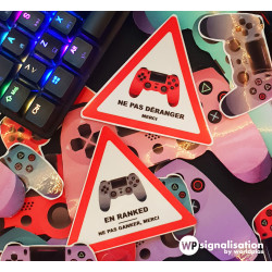 Panneaux personnalisés gamer l WP Signalisation