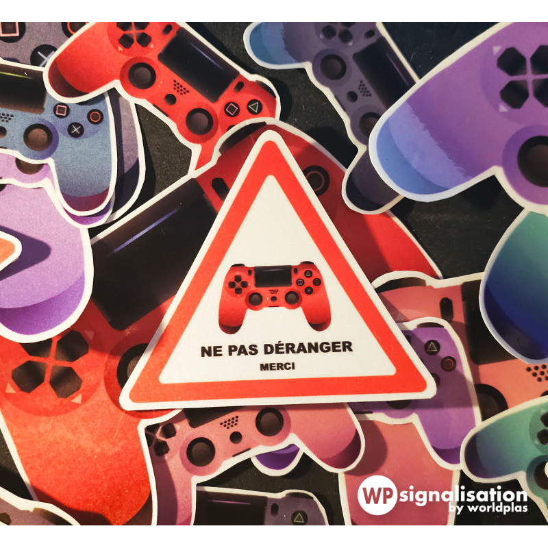 Panneaux personnalisés gamer l WP Signalisation
