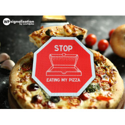 Panneau Personnalisé Pizza l WP Signalisation