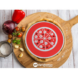 Panneau Personnalisé Pizza l WP Signalisation