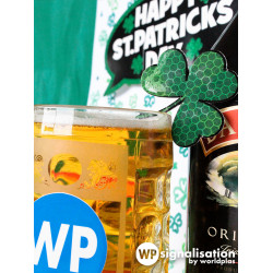 Panneau personnalisé Saint Patrick l WP Signalisation