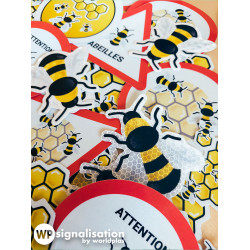 Panneau personnalisé Abeille l WP Signalisation