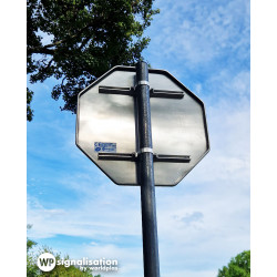 Panneau de signalisation STOP priorité AB4 I Panneau STOP pour signalisation routière par WP Signalisation