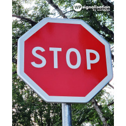 Panneau AB4 - STOP I WP Signalisation