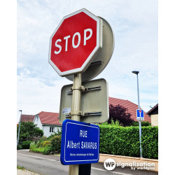 Panneau de signalisation STOP priorité AB4 I Panneau STOP pour signalisation routière par  WP Signalisation