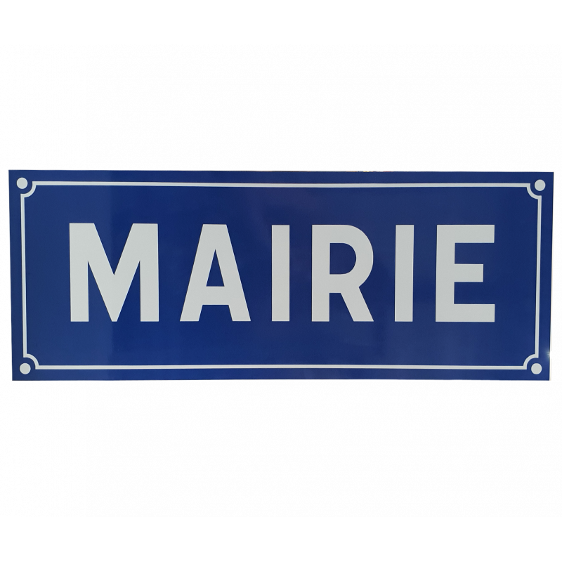 Panneau et plaques d'informations plaque de Mairie l WP Signalisation