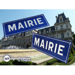 Panneau et plaques d'informations plaque de Mairie l WP Signalisation