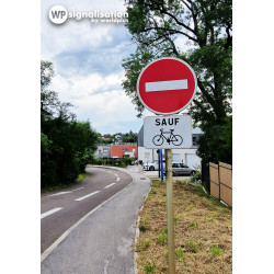 Panneau sens interdit - Panneau B1 I WP Signalisation | Interdiction d'emprunter la voie