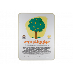Panneau Personnalisé Verger Pédagogique  l WP Signalisation