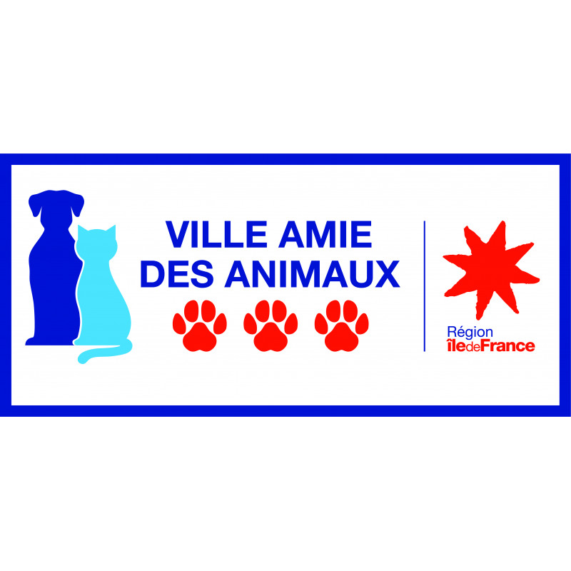 Panneau Label Ville Amie des Animaux l WP Signalisation