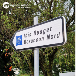 Panneau directionnel pour centre commercial et centre ville D21b2 pour D21 | WP Signalisation