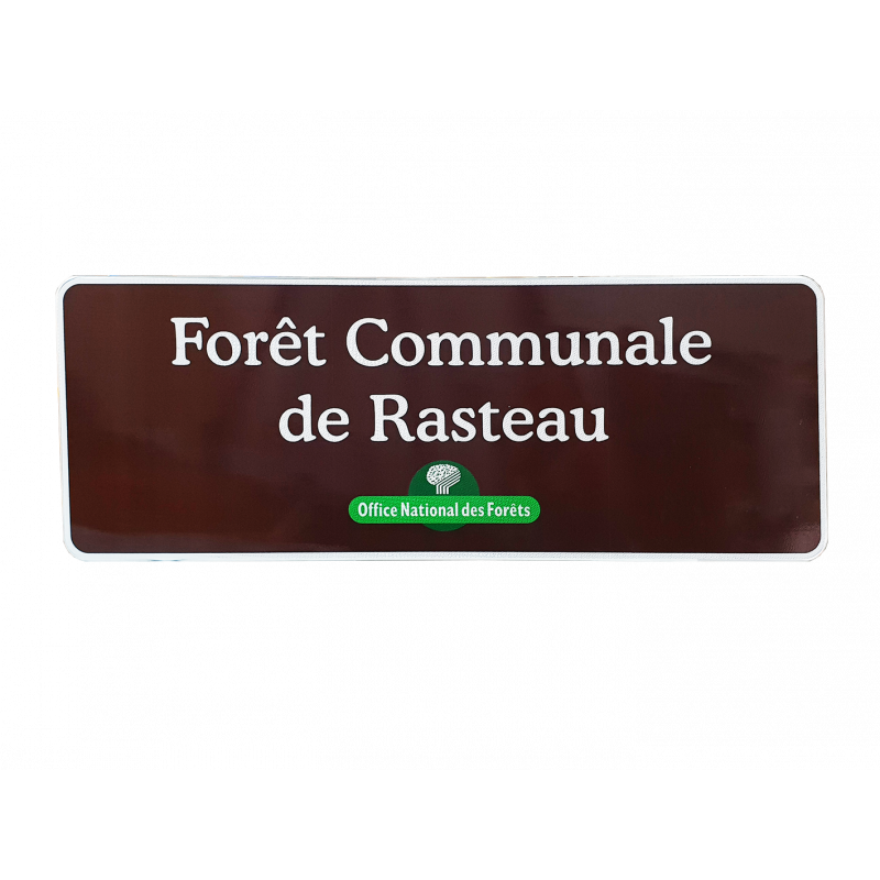 Panneau et plaques d'informations ONF l WP Signalisation