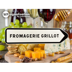 Panneau D21b1 - Directionnel de position ne comportant pas d'indication de distance