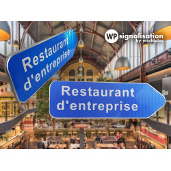 Panneau directionnel - Panneau D21 personnalisé | WP Signalisation