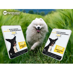 Panneau personnalisé chien l WP Signalisation
