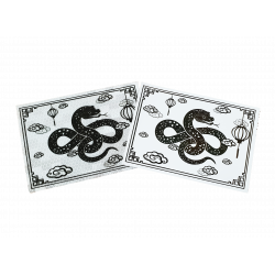 Panneau personnalisé nouvel an chinois - serpent l WP Signalisation