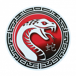 Panneau personnalisé nouvel an chinois - serpent l WP Signalisation