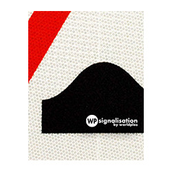 Panneau de danger cassis ou dos-dâne A2A | WP Signalisation