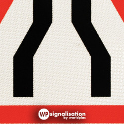 Panneau A3 I Panneau chaussée rétrécie I WP Signalisation