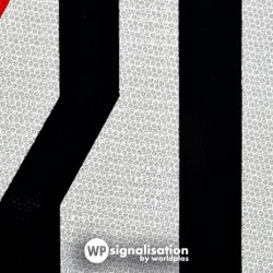 Panneau de danger chaussée rétrécie par la droite A3B l WP Signalisation