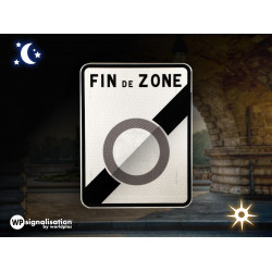 Panneau de Sortie de Zone à Faibles Emissions (ZFE) l WP Signalisation