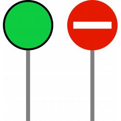 Balisage temporaire signal servant à régler manuellement la circulation K10