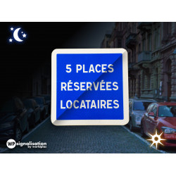 Panneau indication indications diverses C50 l WP Signalisation
