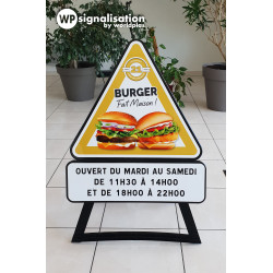 Panneau personnalisé Restaurant l WP Signalisation