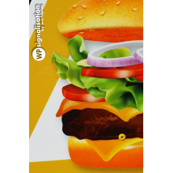 Panneau personnalisé Restaurant l WP Signalisation