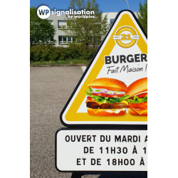 Panneau personnalisé Restaurant l WP Signalisation