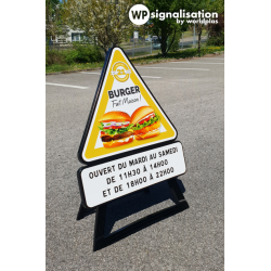 Panneau personnalisé Restaurant l WP Signalisation
