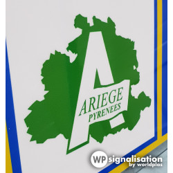 Panneau de localisation d'un département E36a l WP Signalisation