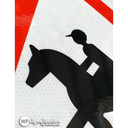 Panneau de danger passage de cavaliers A15C (Zoom) l WP Signalisation