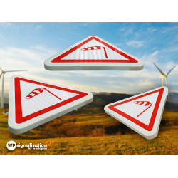 Panneau Vent latéral - Panneau A24 I WP Signalisation