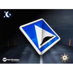 Panneau indication C27 surélévation de la chaussée | Panneau de signalisation dos d'âne I WP Signalisation