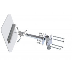 Miroir routier en acier inoxydable fonctionnement l WP Signalisation