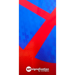 Panneau B6d arrêt et stationnement interdits I Zoom sur le film du panneau de stationnement I WP Signalisation