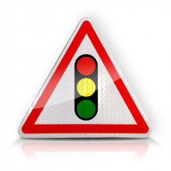 Panneau A17 - Panneau feu tricolore I WP Signalisation