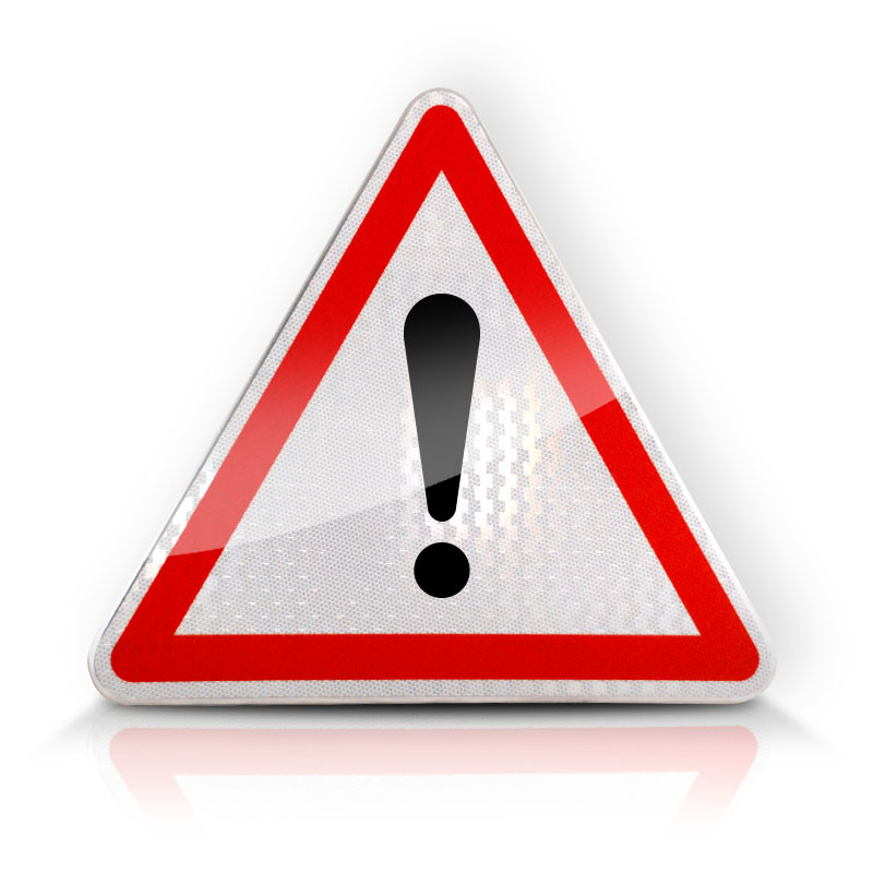 Panneau de danger autres dangers A14 | Panneau A14 | WPSignalisation